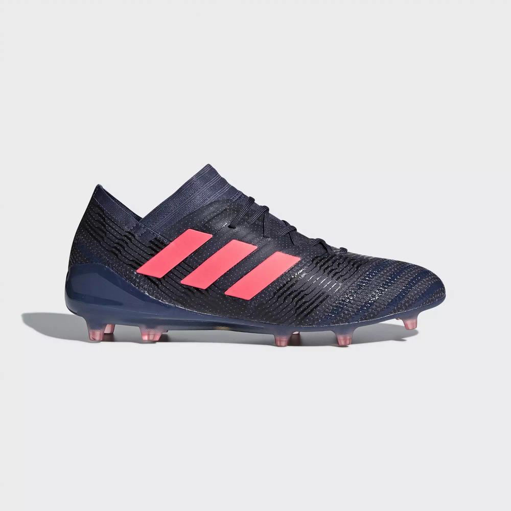 Adidas Nemeziz 17.1 Firm Ground Tacos de Futbol Azules Para Mujer (MX-13600)
